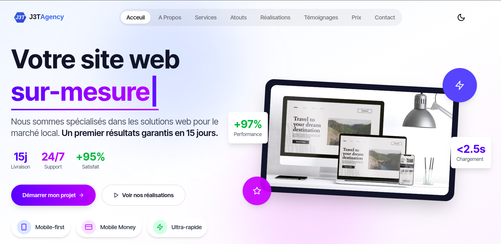 J3T Agency – Agence de Digitalisation